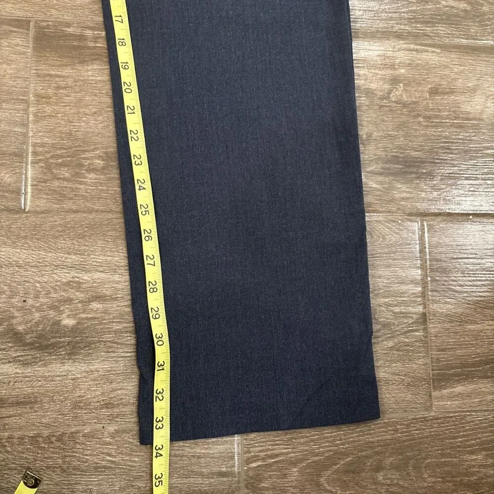 Kenneth Cole Men’s Blue Dress Pants Size 36x34‎ With Tab Waistband